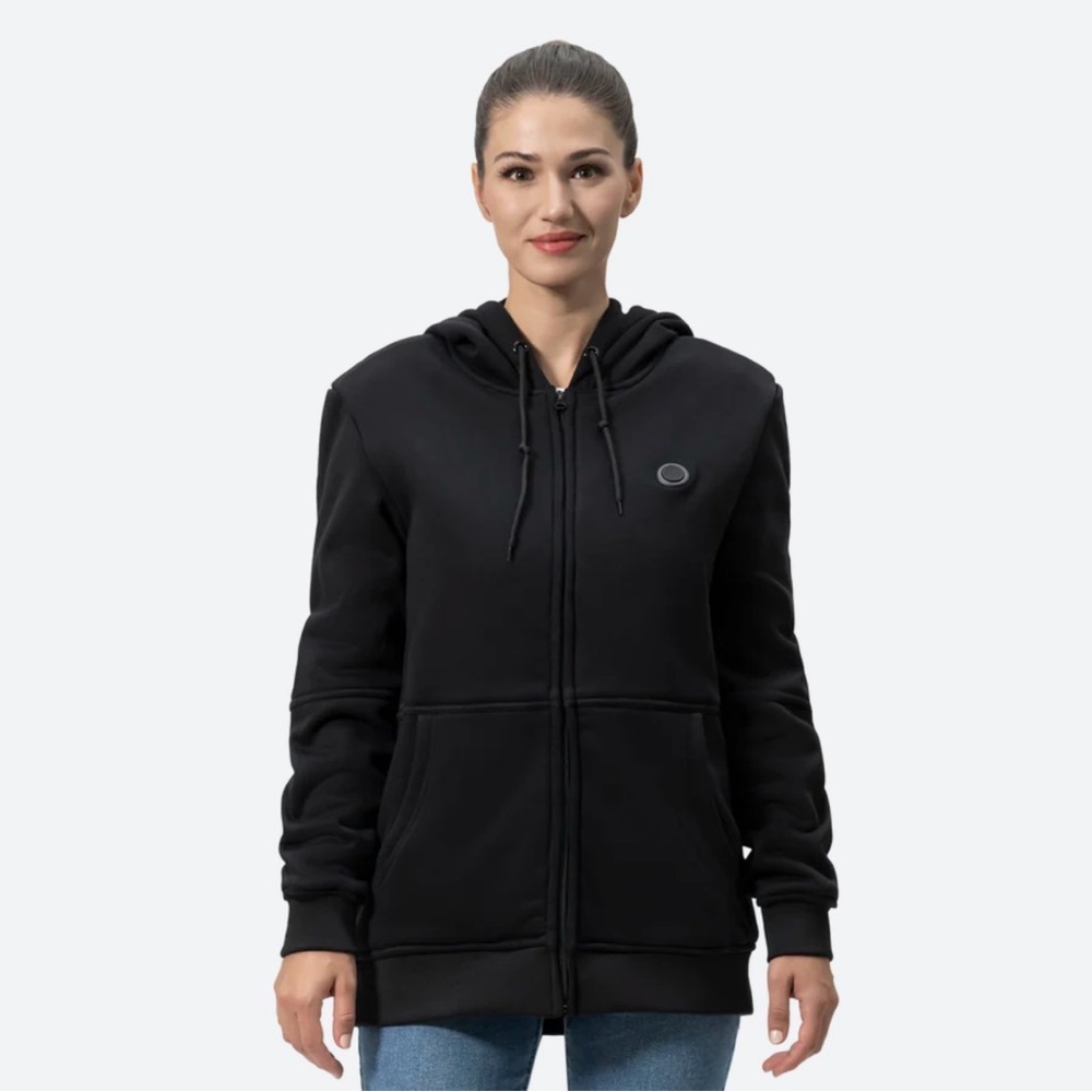 Weston Wear Zip-Up Hoodie with battery Heater size Small oversized MSRP $199
